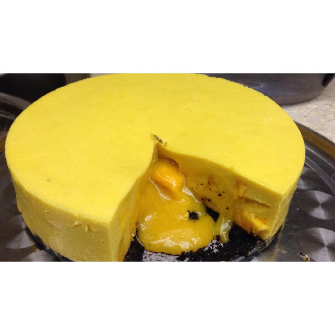 《Tinrry下午茶》教你做芒果流心慕斯（6寸配方）