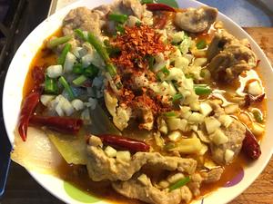 水煮肉片中餐厅改良王俊凯的做法 步骤8