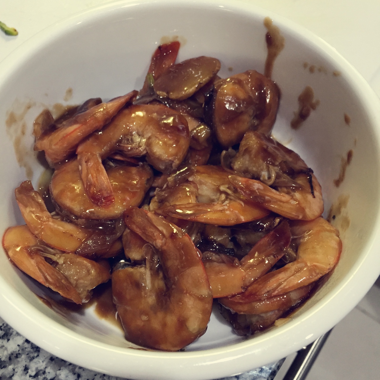 糖醋开背虾