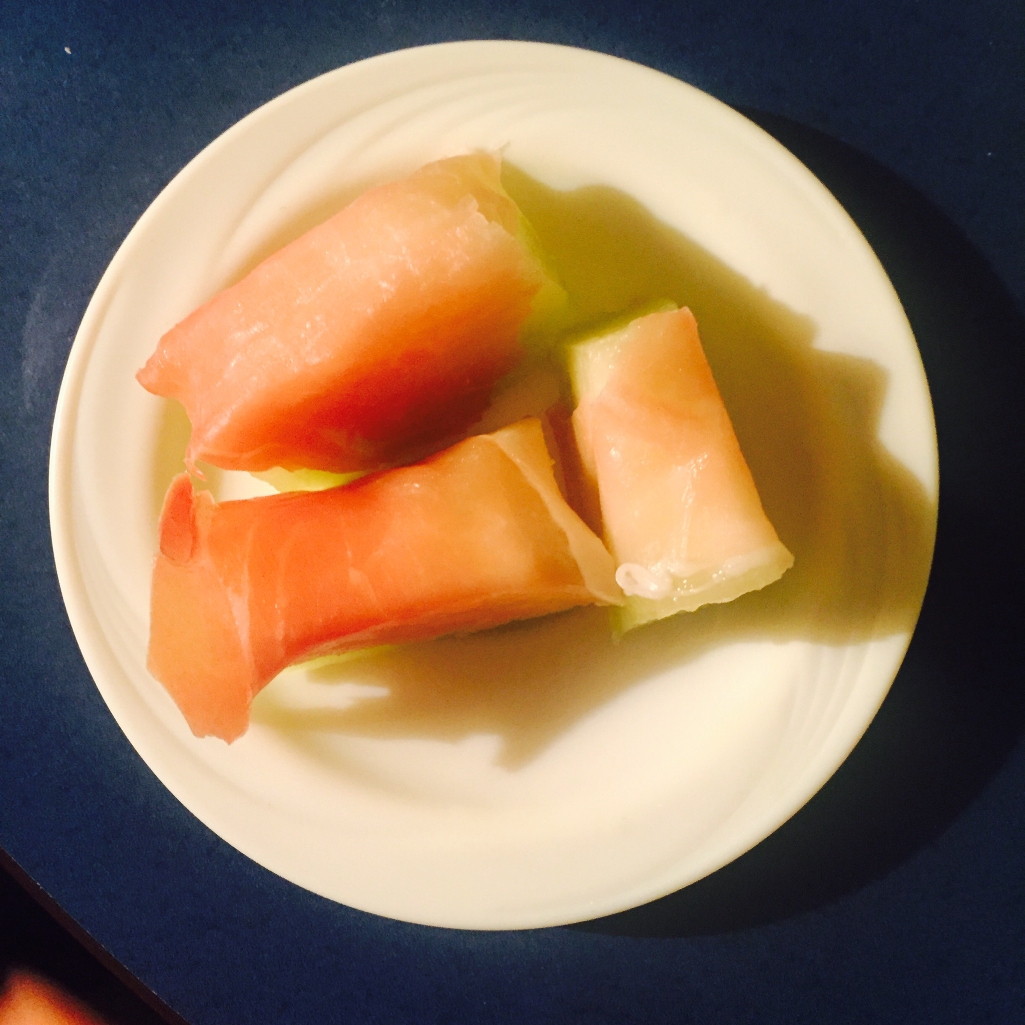 生火腿佐蜜瓜prosciutto crudo con melone