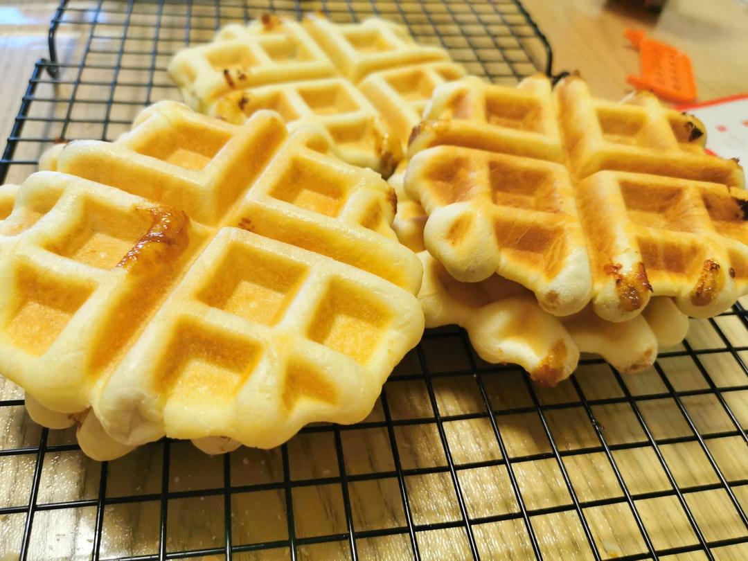 红豆华夫饼