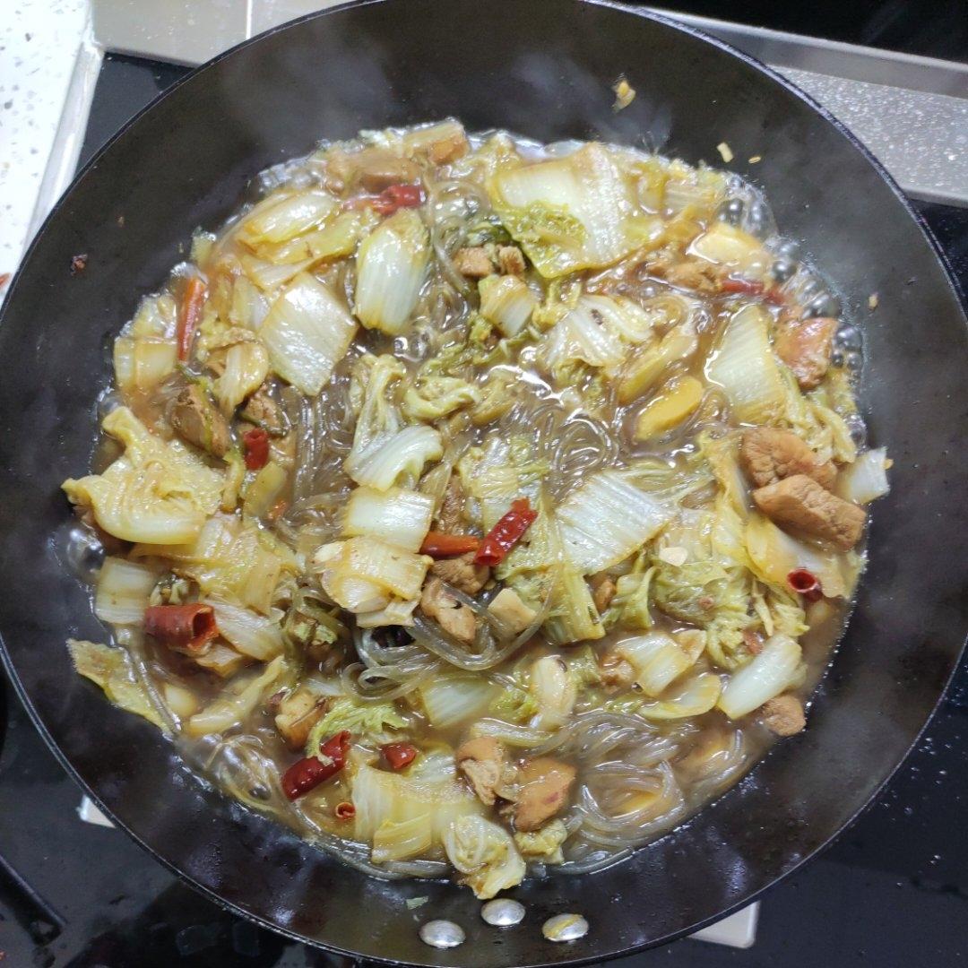 猪肉白菜炖粉条