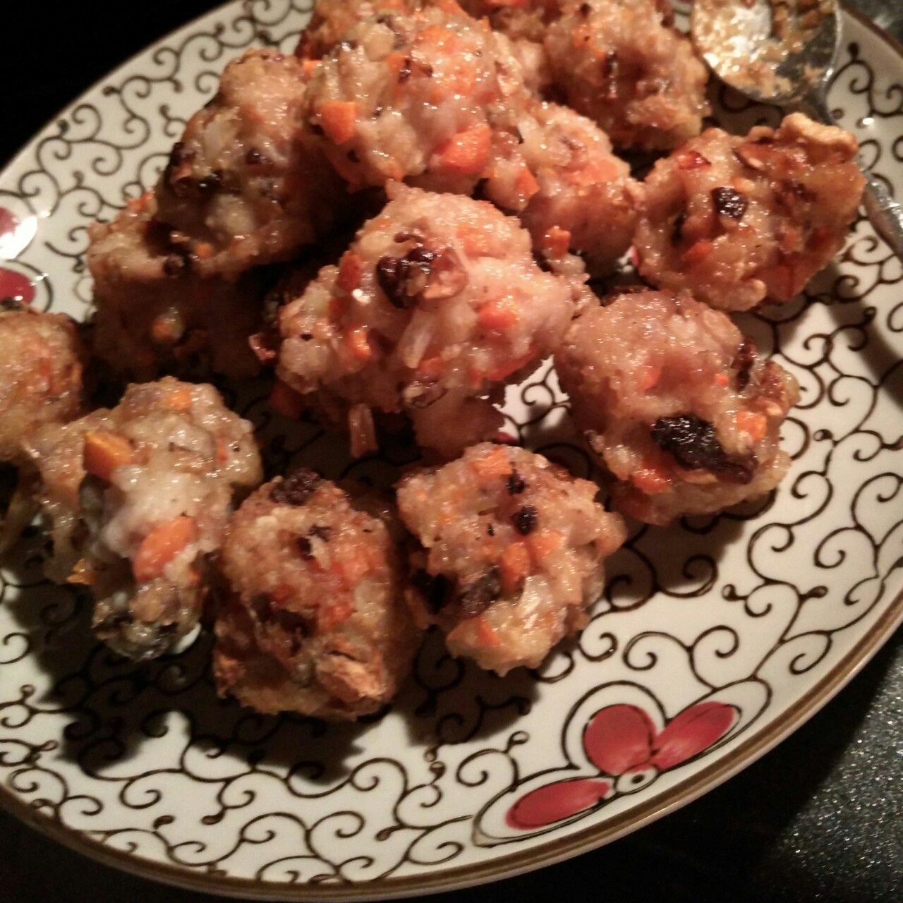 炸肉丸 蒸肉饼