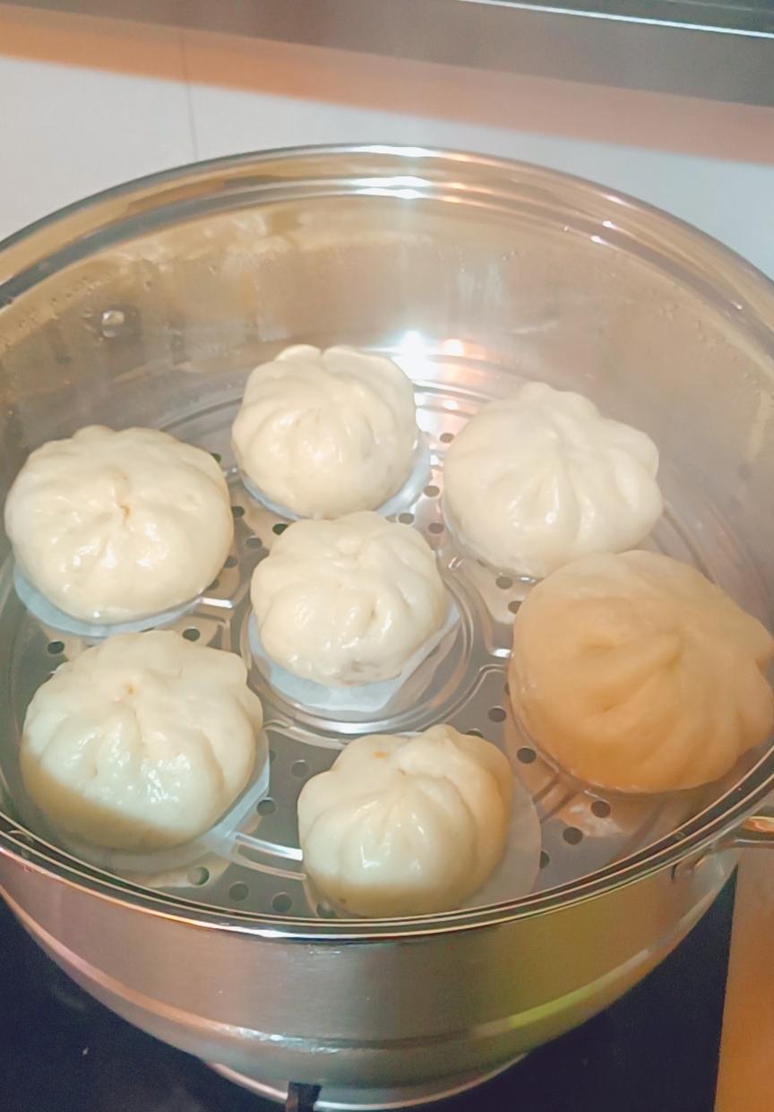 超简单自发粉包子