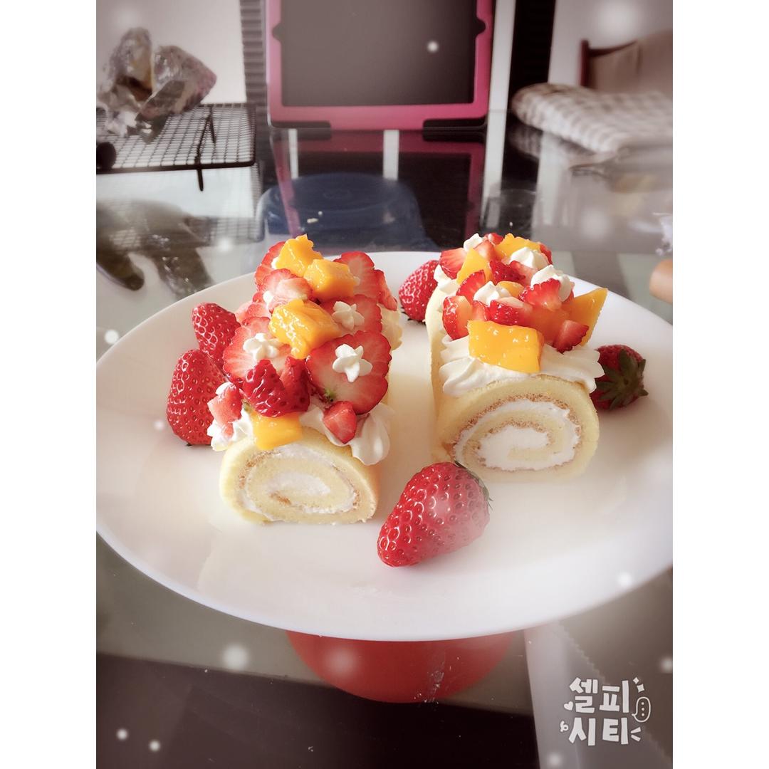 原味蛋糕卷