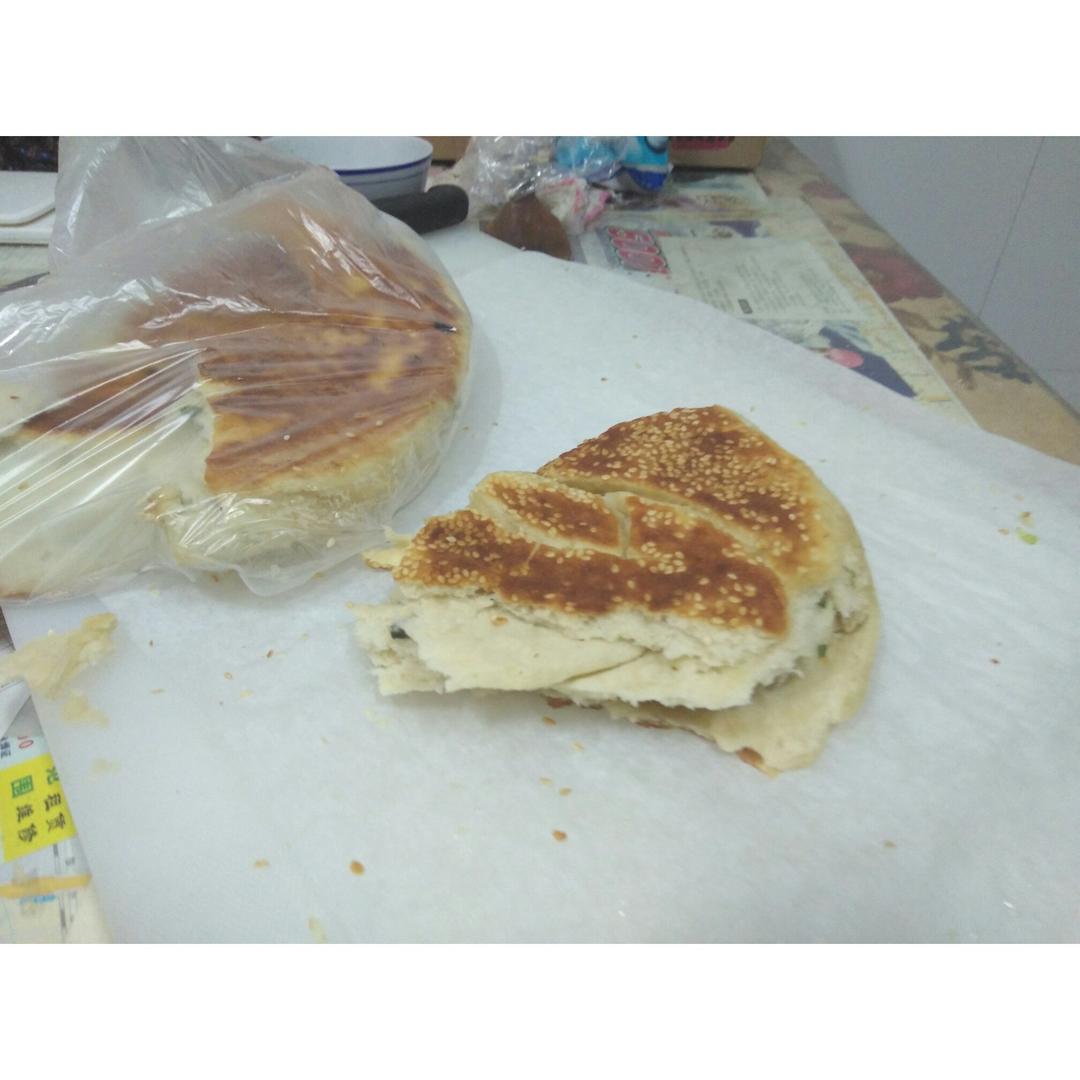 芝麻葱油羌饼