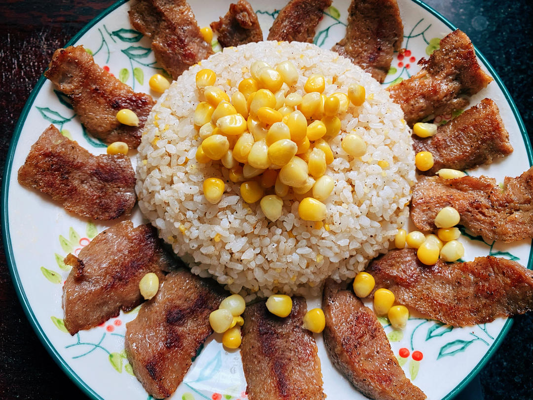 铁板牛肉黑胡椒炒饭