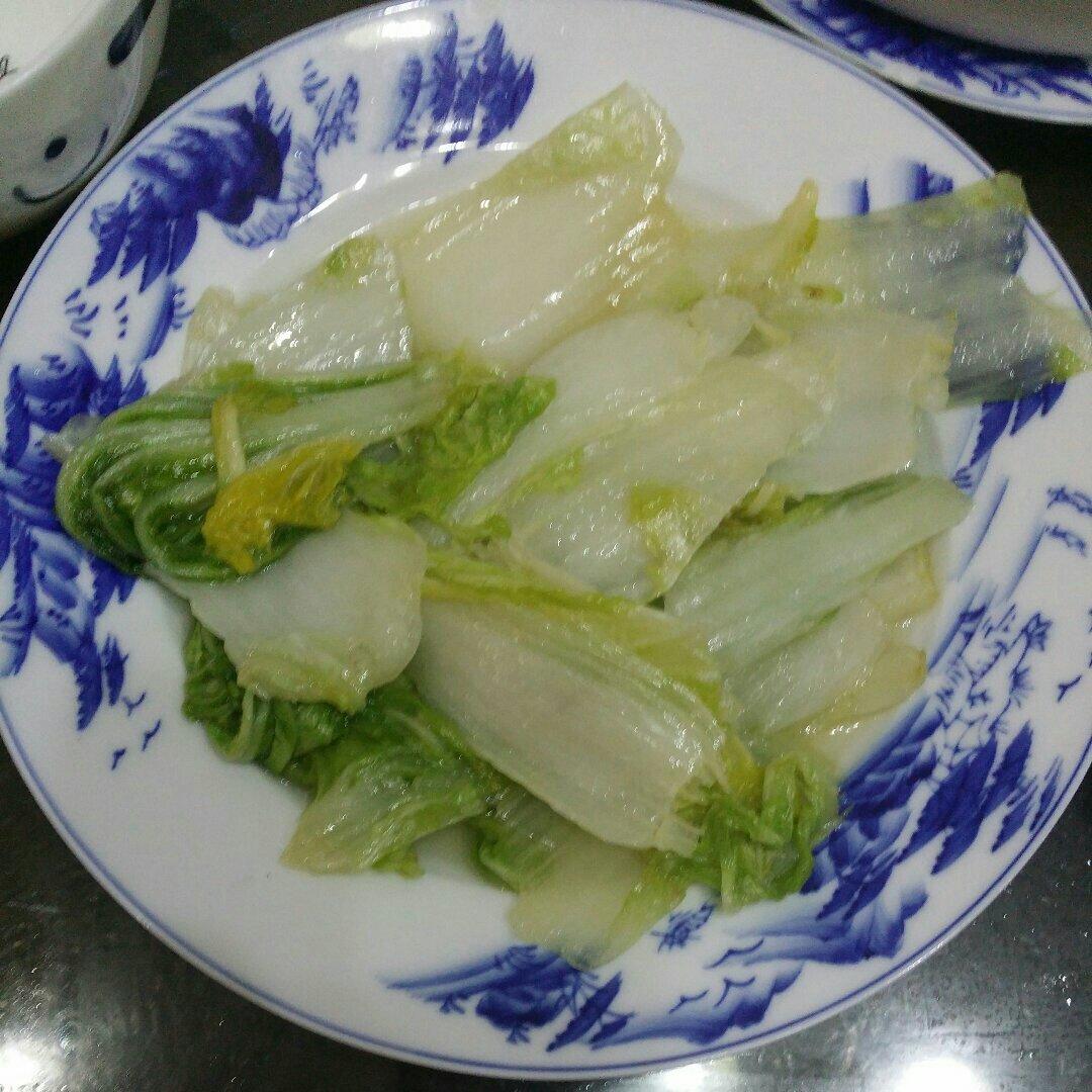 食物本身的味道—清炒白菜