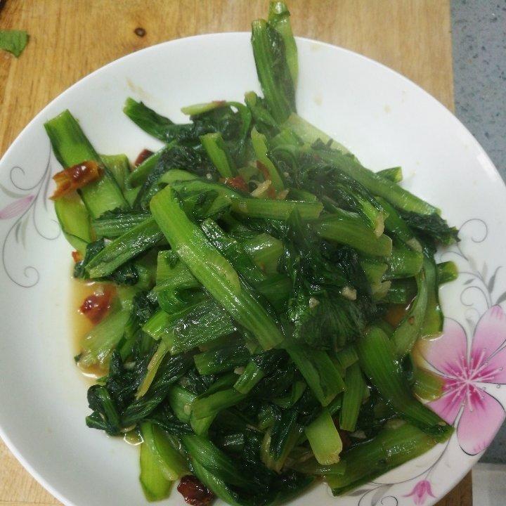 素炒油白菜