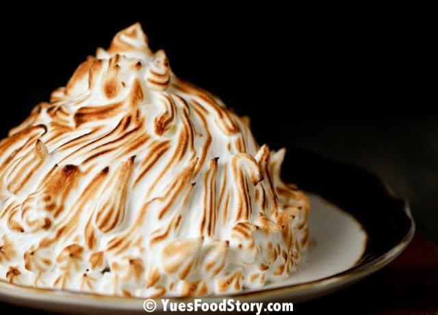 烈火阿拉斯加 | BAKED ALASKA 三层冰淇淋蛋糕的做法