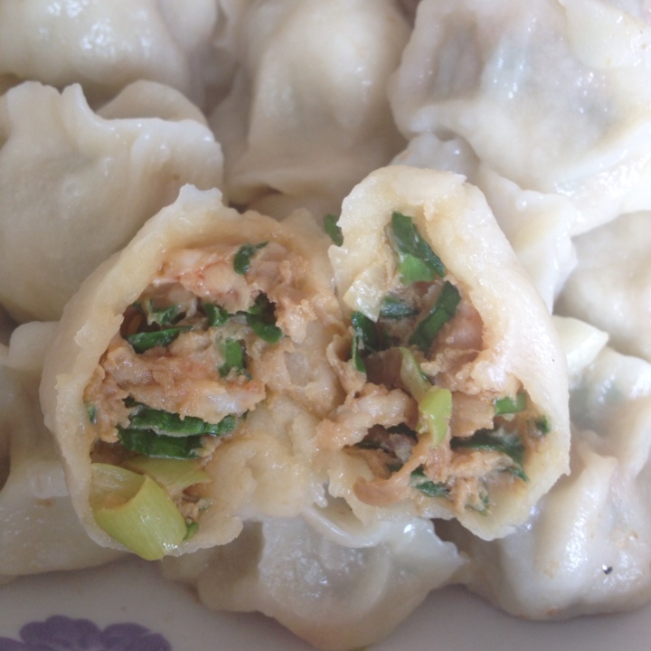 韭菜鸡蛋虾仁三鲜饺子
