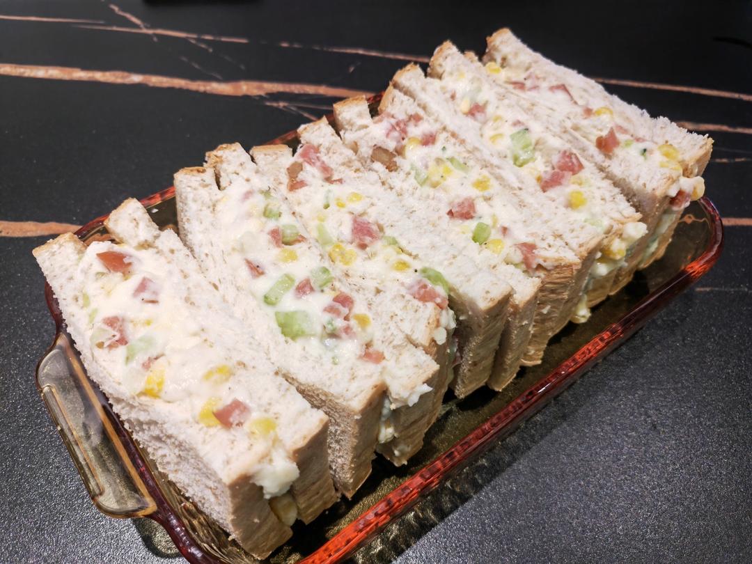 土豆泥芝士三明治【敲好吃de土豆泥】