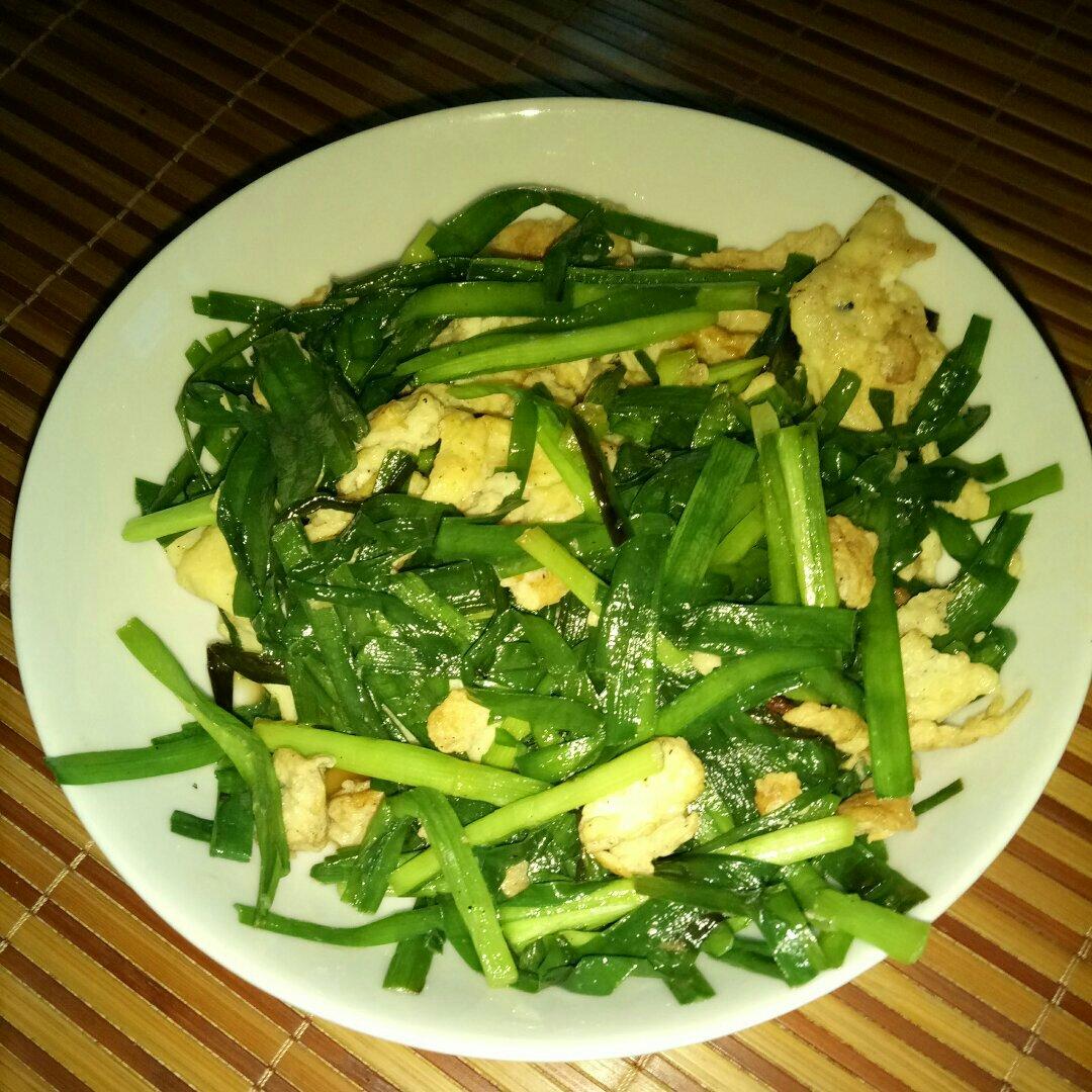 韮菜炒鸡蛋