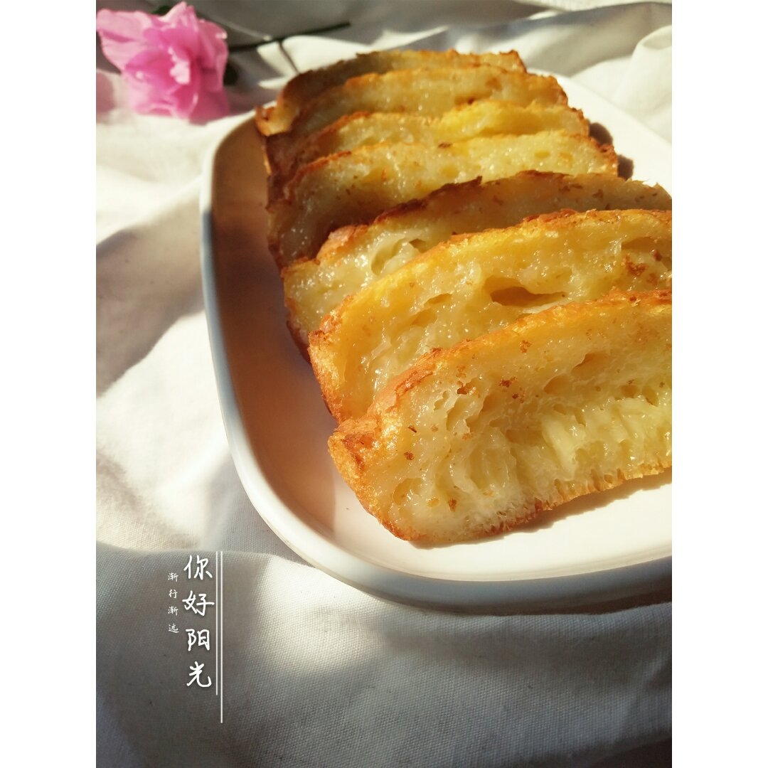 黄金糕--广东早茶必点的糕点