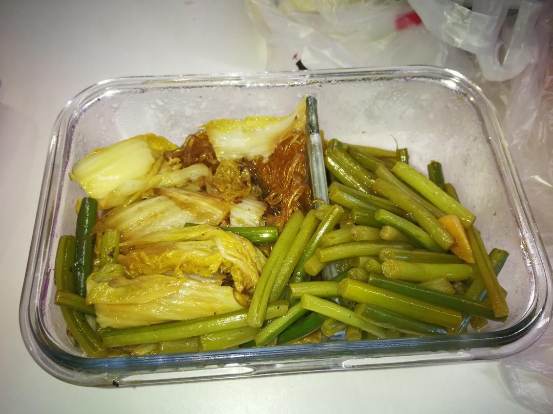 大白菜炒粉丝