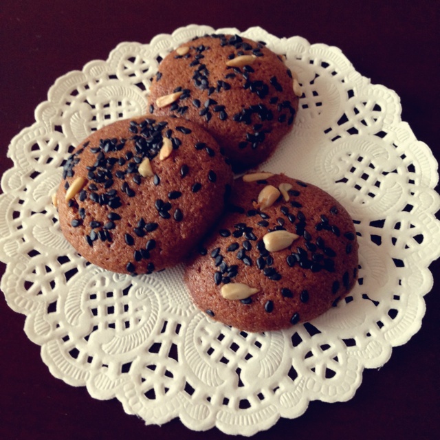 芝麻蛋香小饼