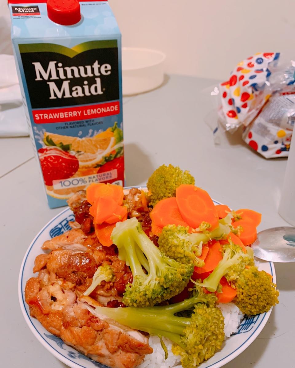 照烧鸡腿饭