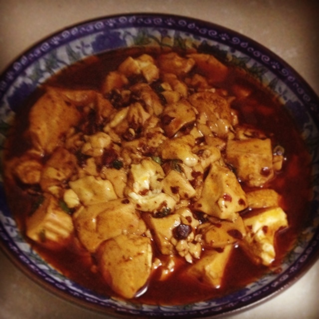 老干妈烧豆腐