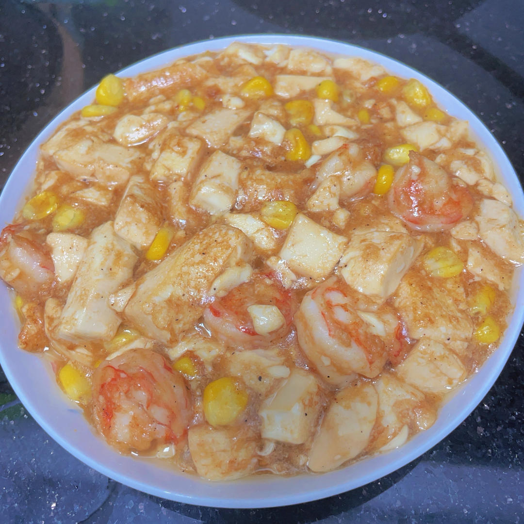 虾仁豆腐🍤