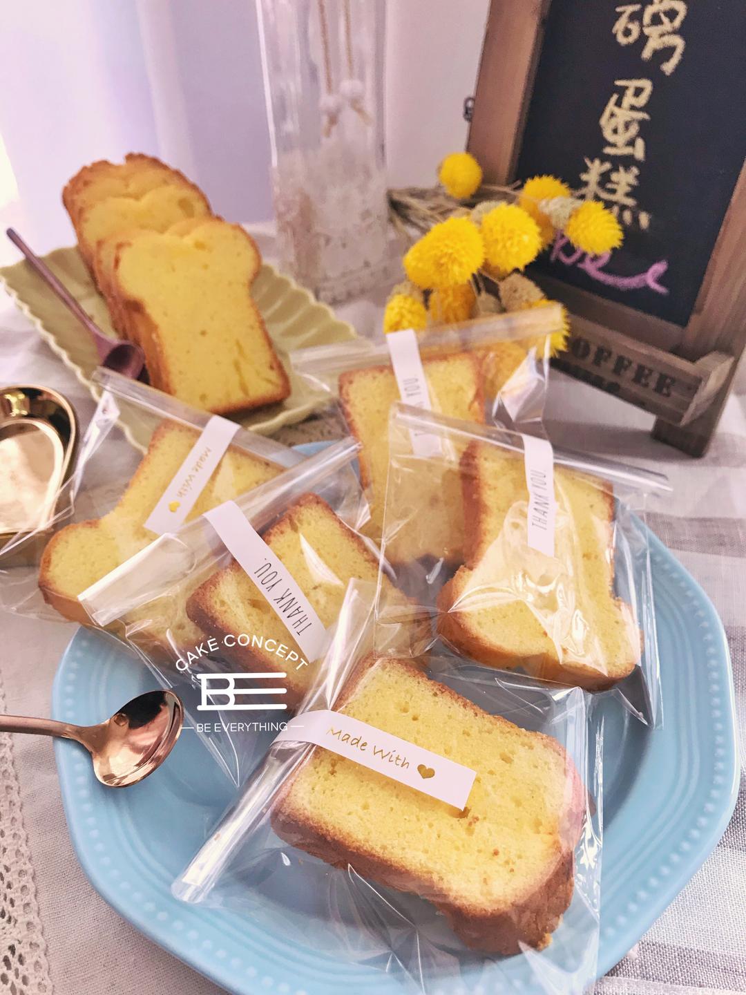 轻盈百香果磅蛋糕