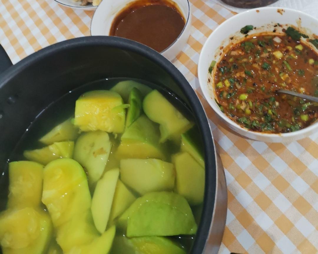 姜柄瓜煮土豆