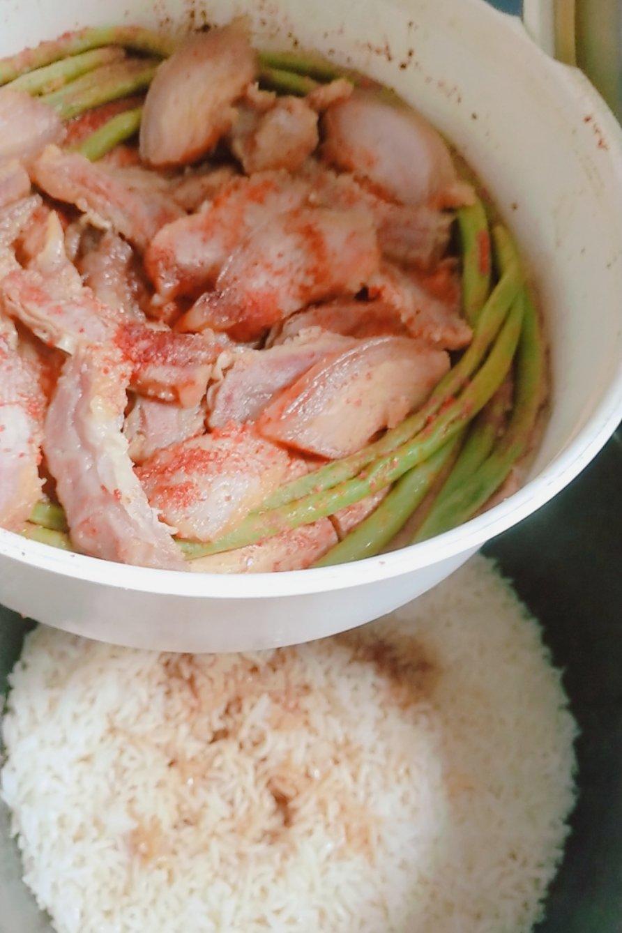 电饭锅版腊肉饭