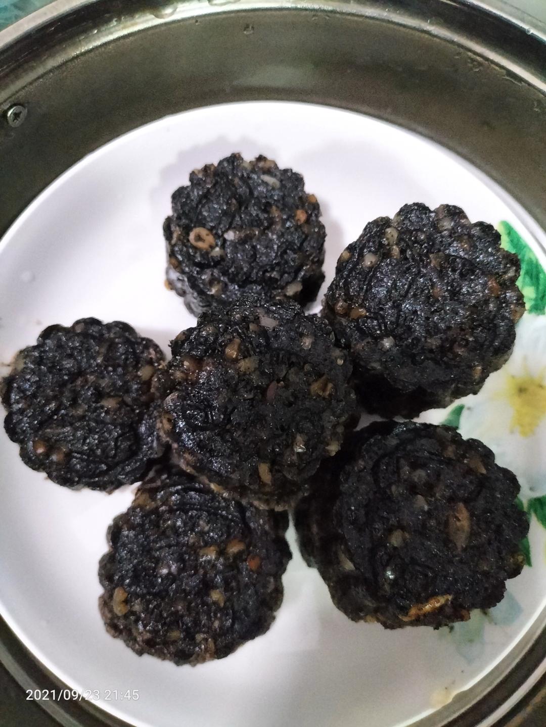 黑芝麻糕