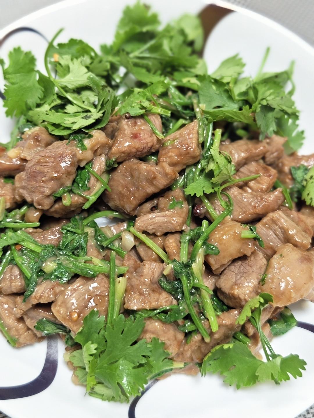 香菜牛肉