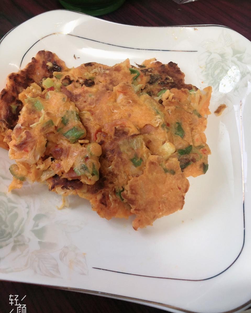辣白菜饼