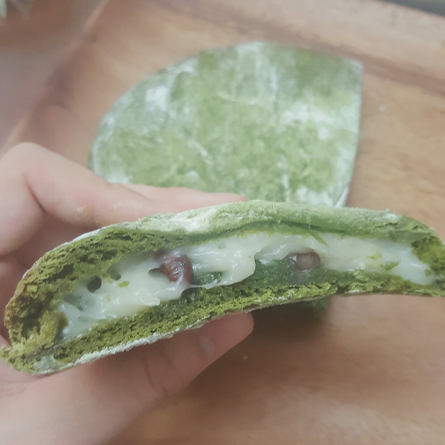 麻薯夹心抹茶软欧