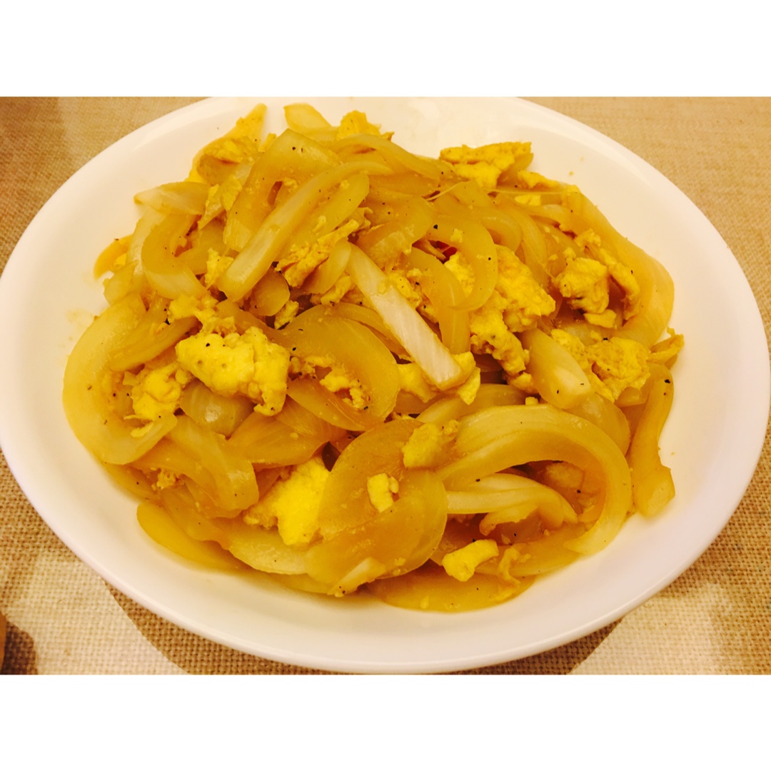 洋葱炒蛋