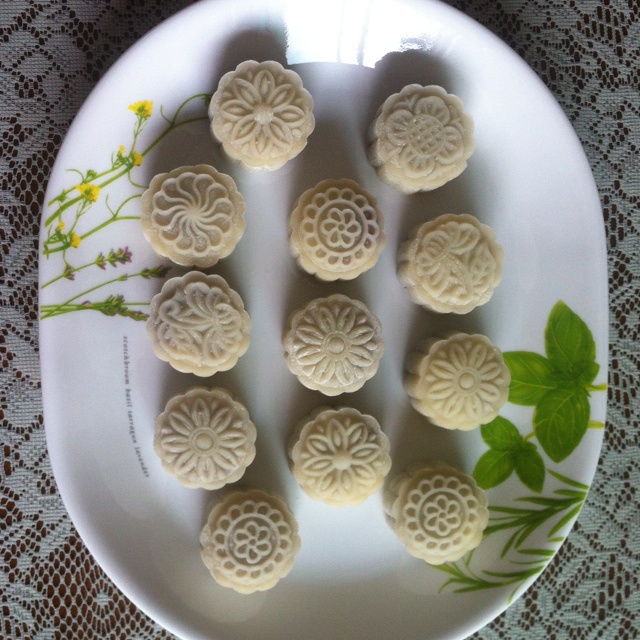 《Tinrry下午茶》冰皮月饼（奶黄馅）