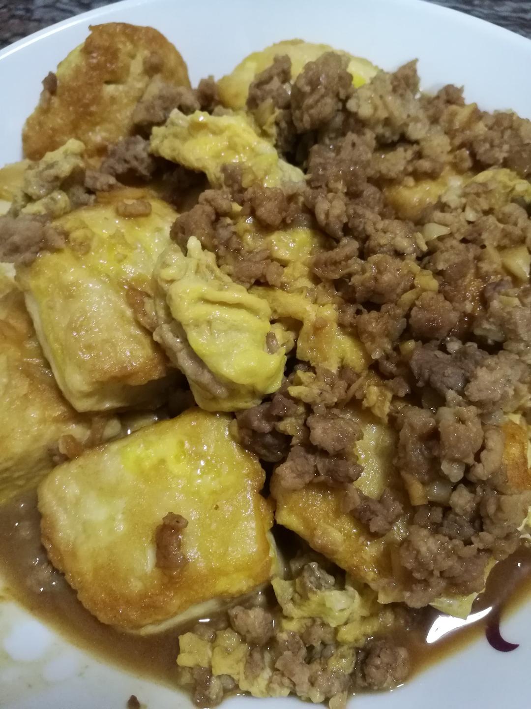 最下饭的锅塌豆腐