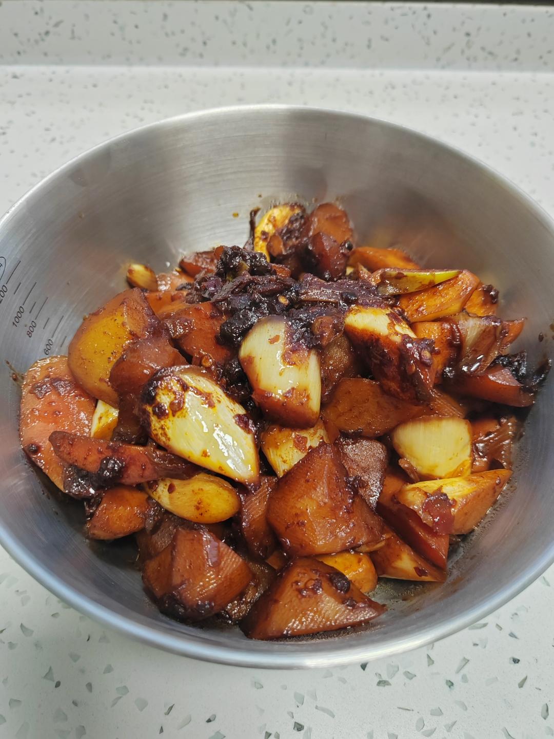 茭白土豆胡萝卜