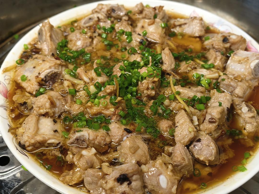 家常菜～豉汁蒸排骨