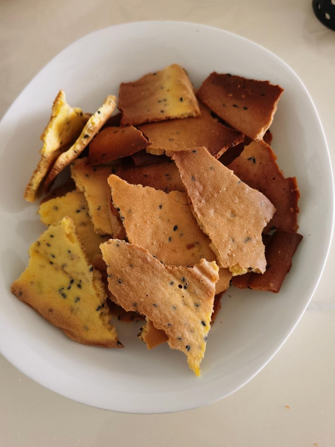 搅一搅就能做零失败芝麻薄脆