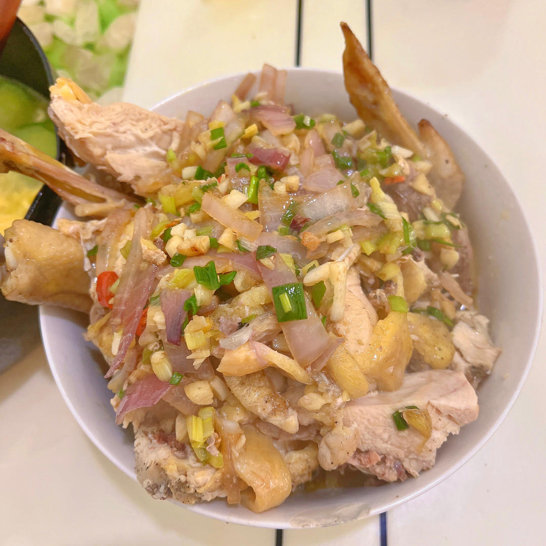葱油鸡（姜葱鸡）简单做法全，详细到没下过厨都会做