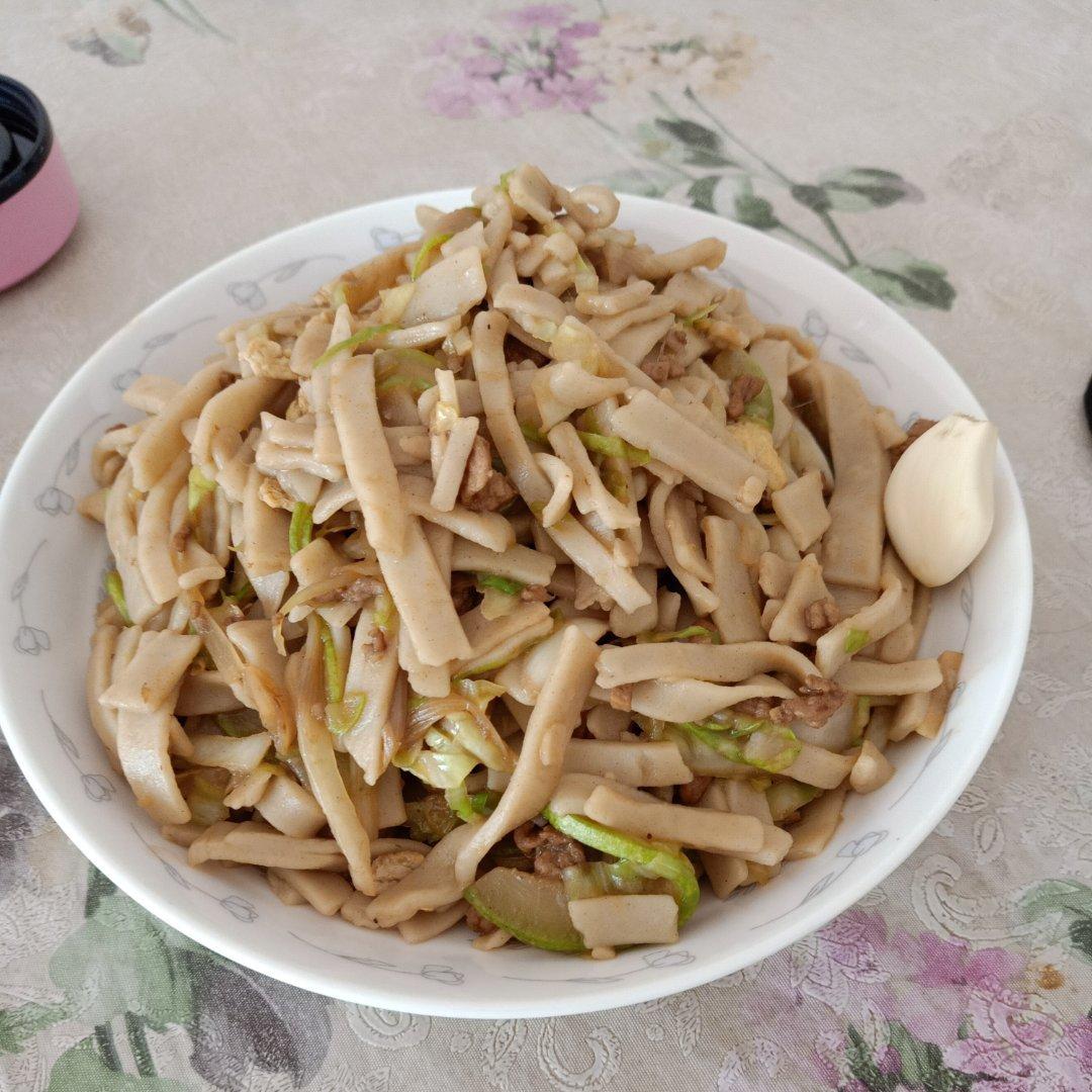 肉丝炒面