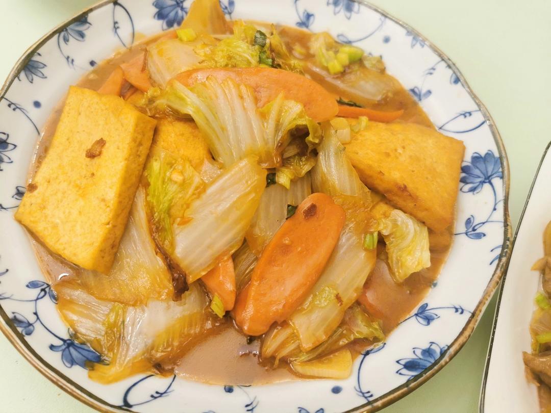热腾腾香喷喷【白菜豆腐煲】😋😋😋
