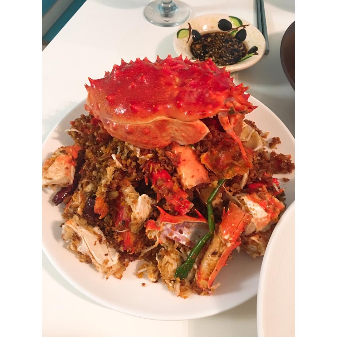 后厨潜伏行动-避风塘帝王蟹