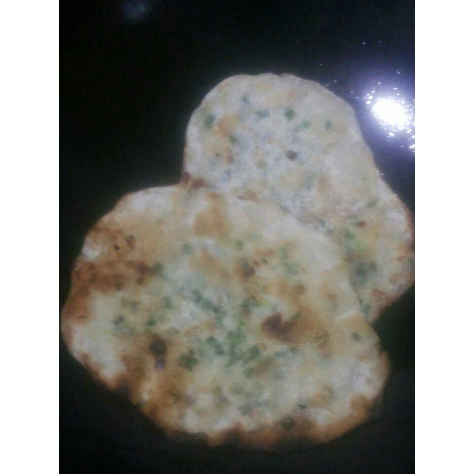 水饺皮｛葱油饼｝