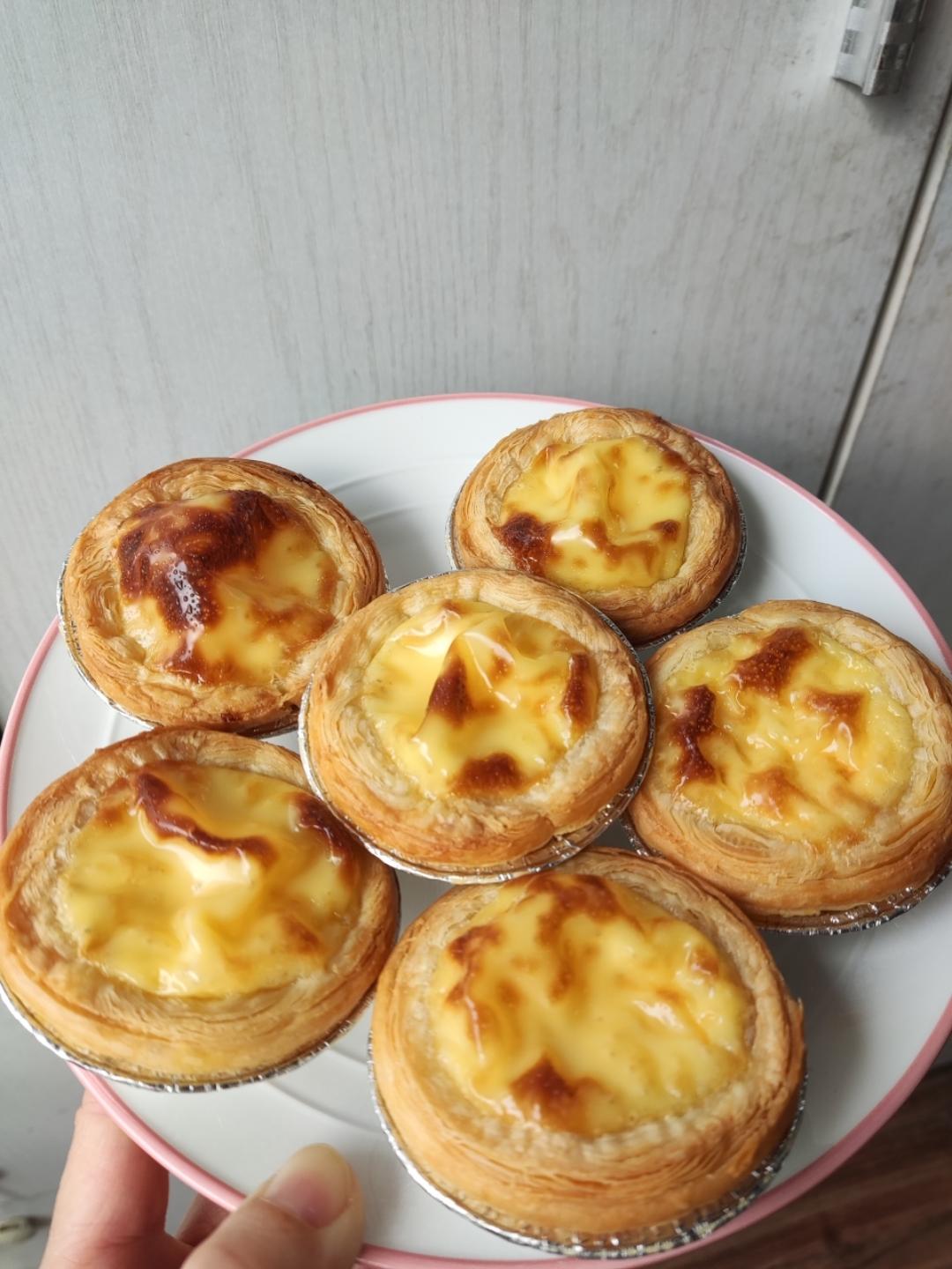 超嫩滑的葡式蛋挞(全蛋版)新手友好『秒杀KFC』