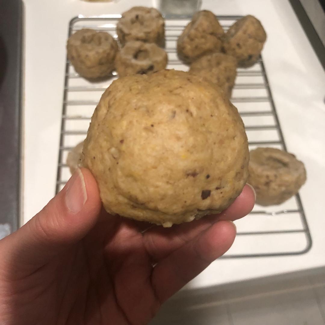 纯素燕麦杂粮馒头的做法
