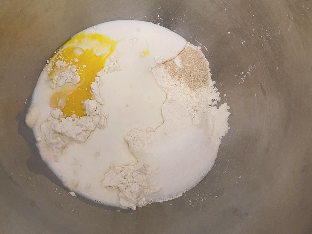 纯奶手撕吐司的做法 步骤1