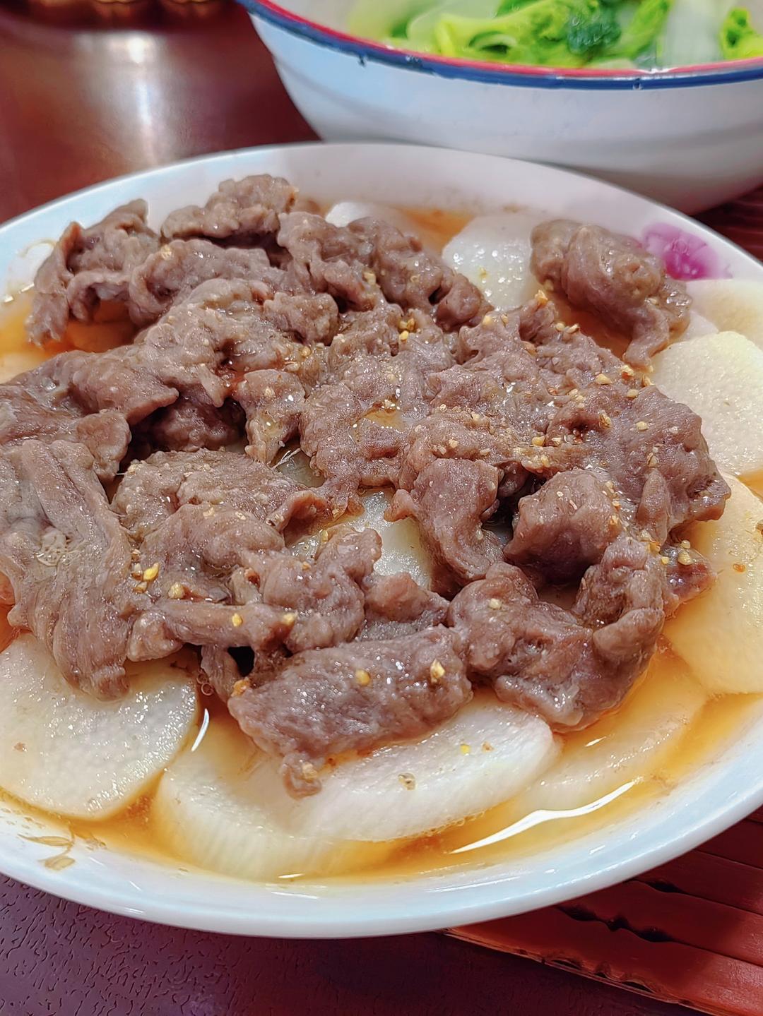 原创菜谱：山药蒸牛肉，营养高 超美味！