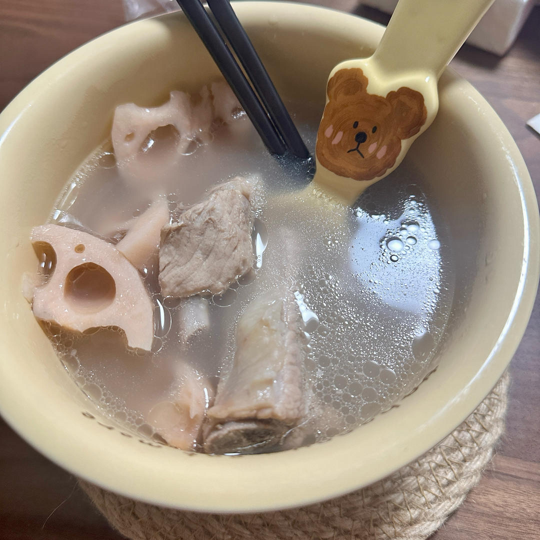 粉藕排骨汤