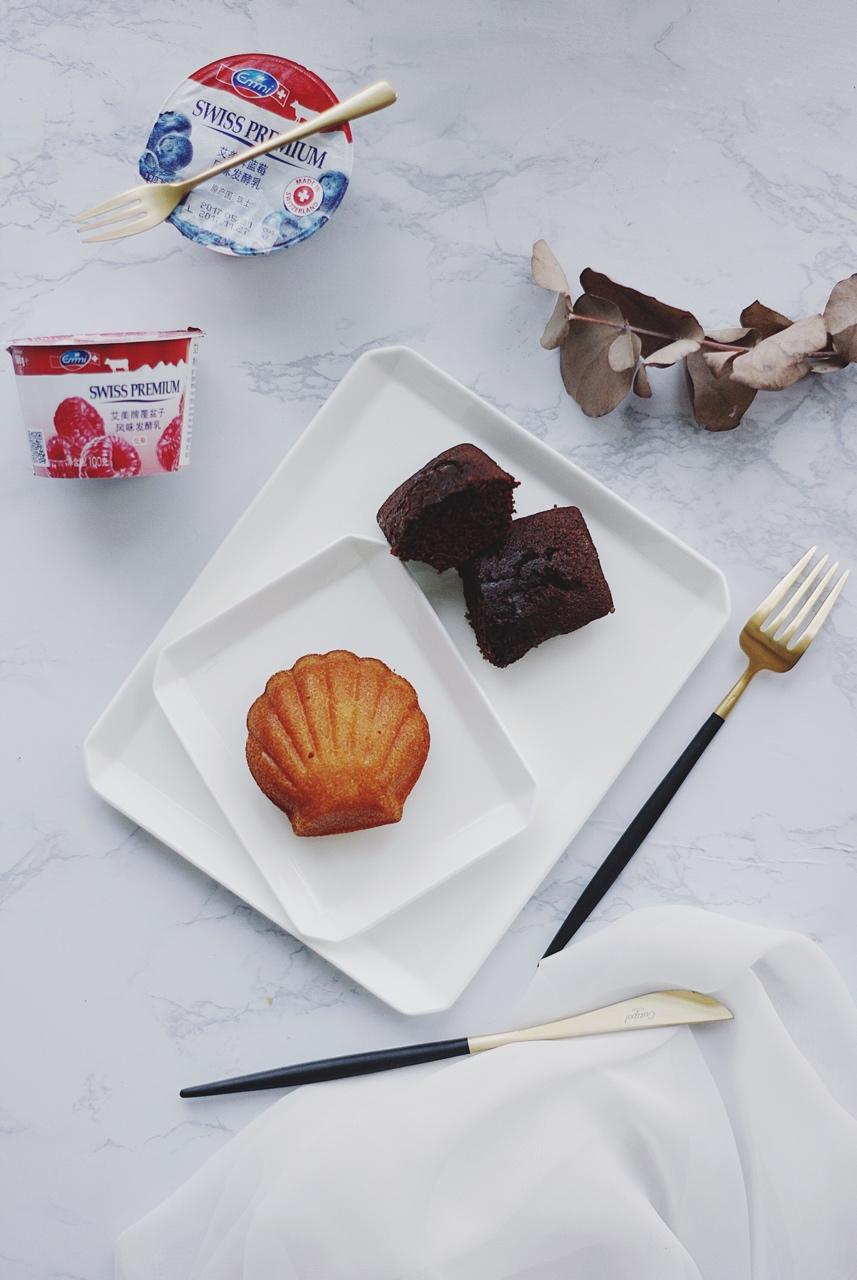 韩国柚子茶食谱—蜂蜜柚子玛德琳蛋糕