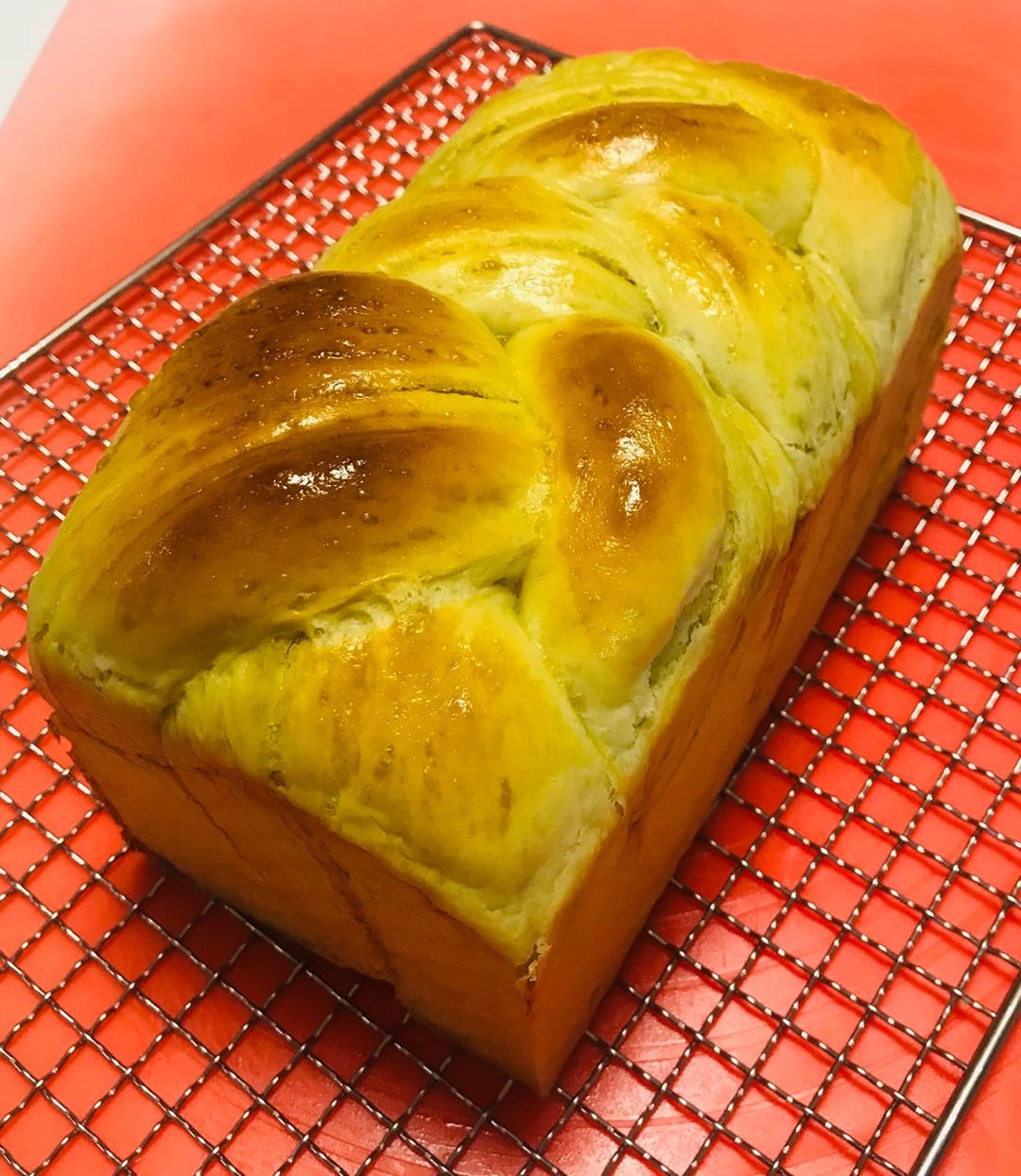 一次发酵的豆沙吐司