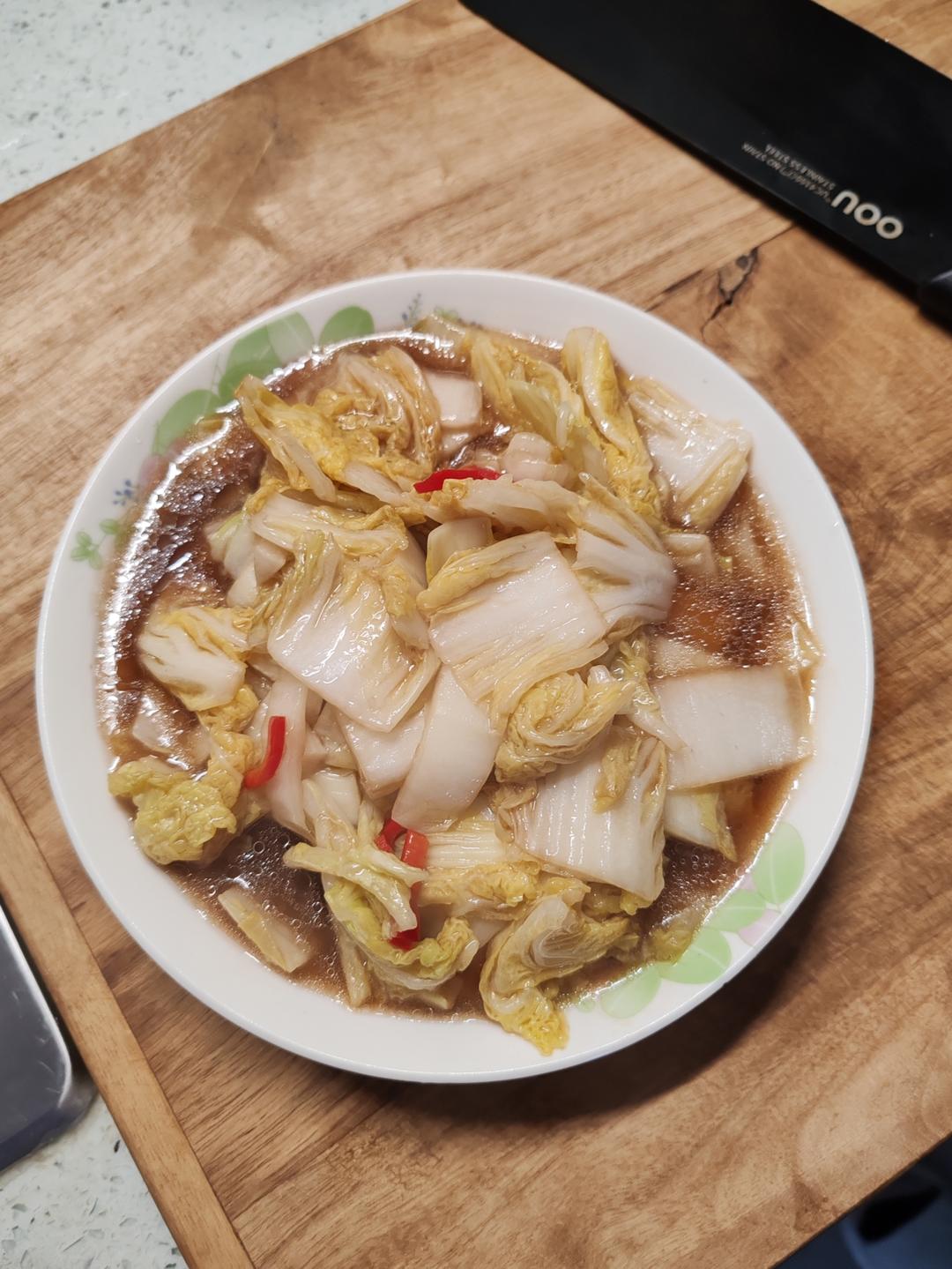 爆下饭的酸辣白菜（零难度）