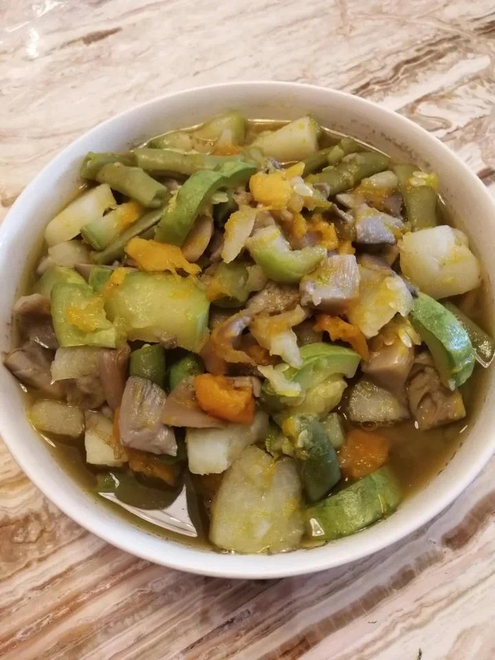 南瓜大烩菜2（无油素食）